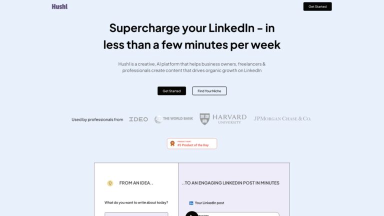 Advanced Hushl AI Tool Review