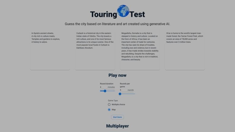 Innovative Touring Test AI Tool Review