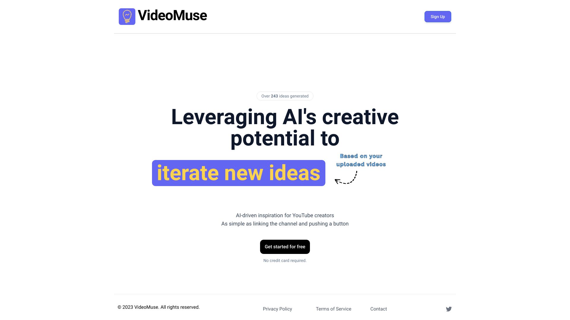 VideoMuse logo