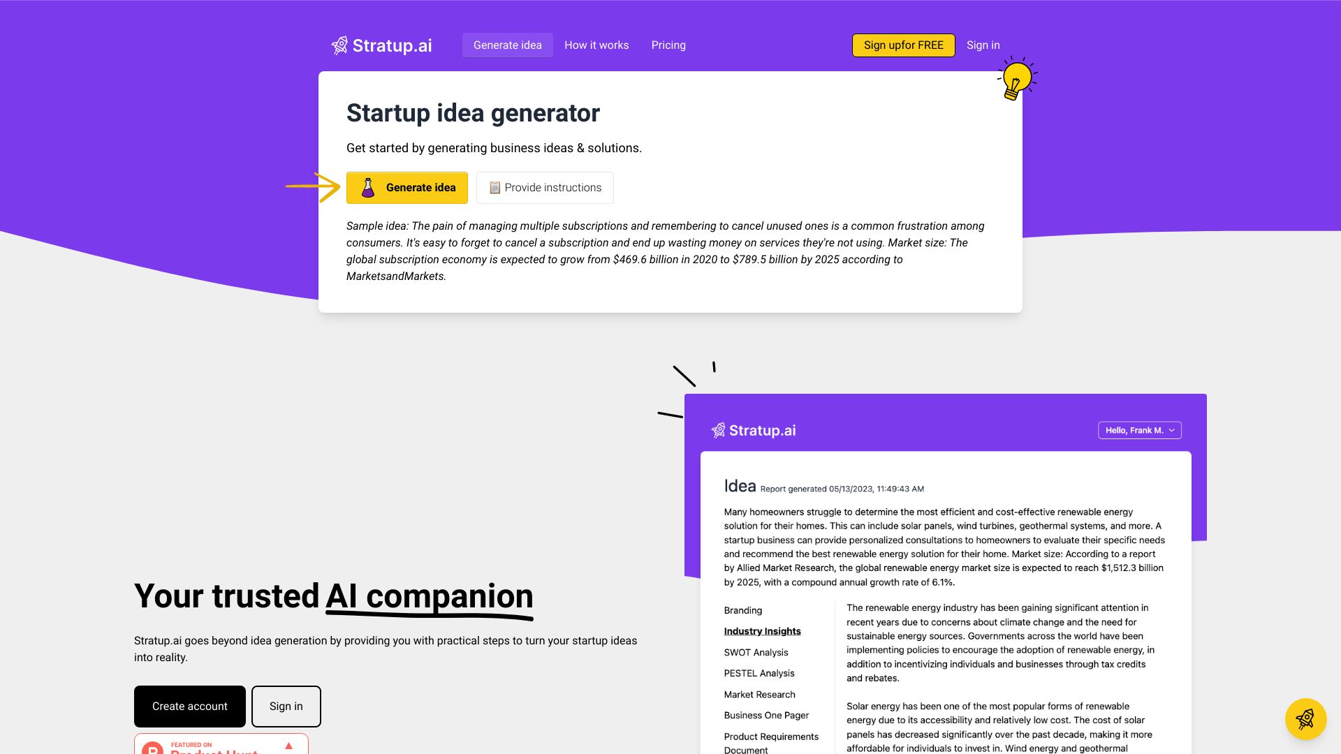 Stratup.ai logo