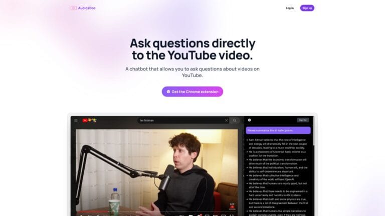 Free Audio2doc AI Tool Review