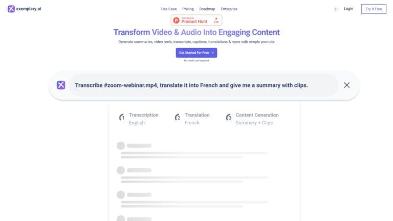 Trending Exemplary AI AI Tool Review