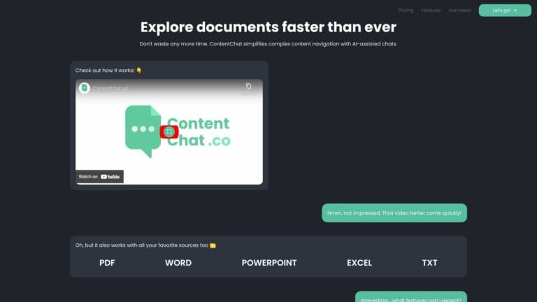 Popular Contentchat AI Tool Review