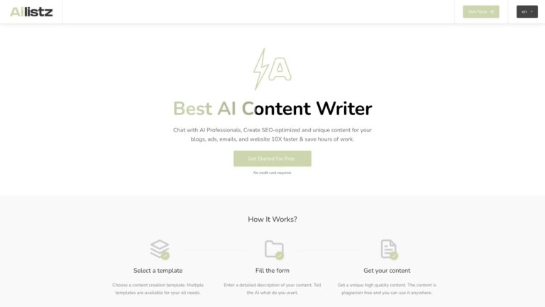 Best AIlistz AI Tool Review