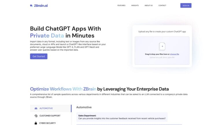 Free Zbrain AI Tool Review