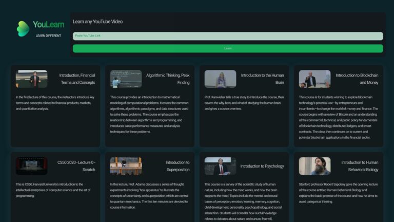 Powerful Youlearn AI AI Tool Review