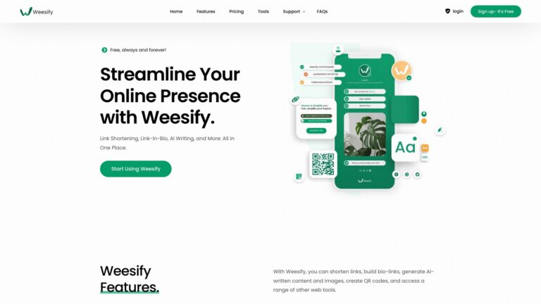Advanced Weesify AI Tool Review