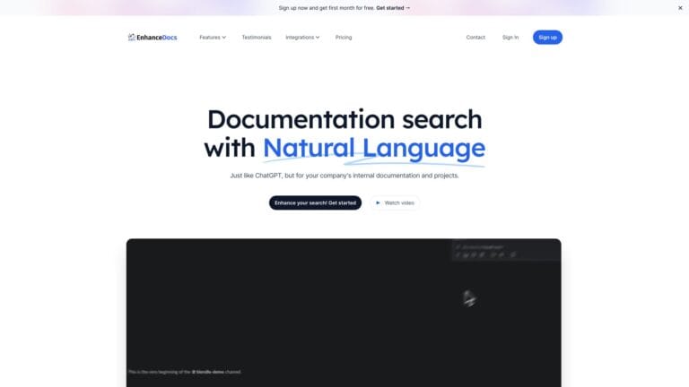 Free Enhancedocs AI Tool Review