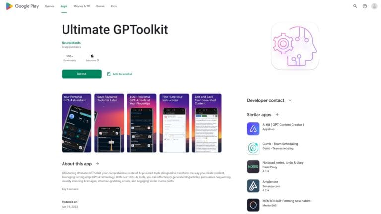 Best Ultimate Gptoolkit AI Tool Review
