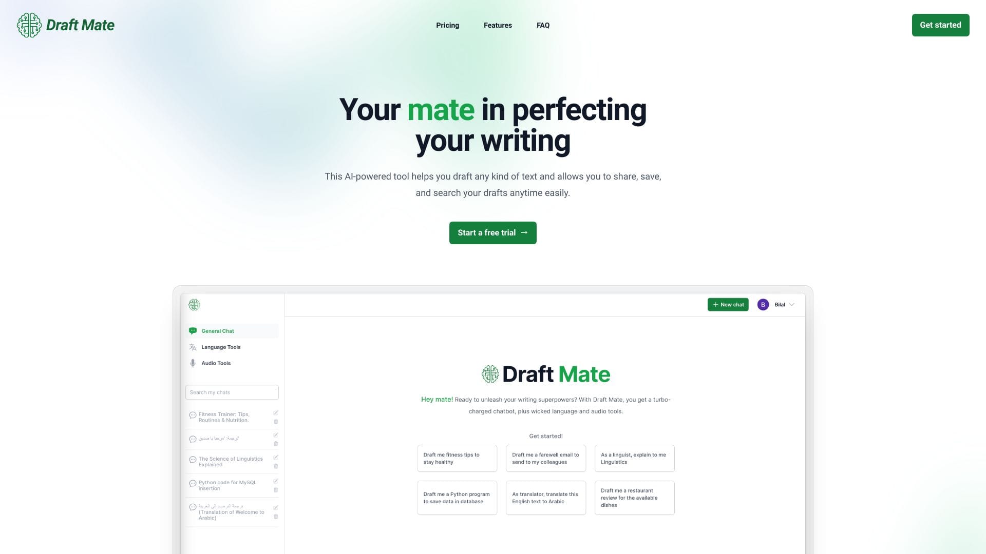 DraftMate logo