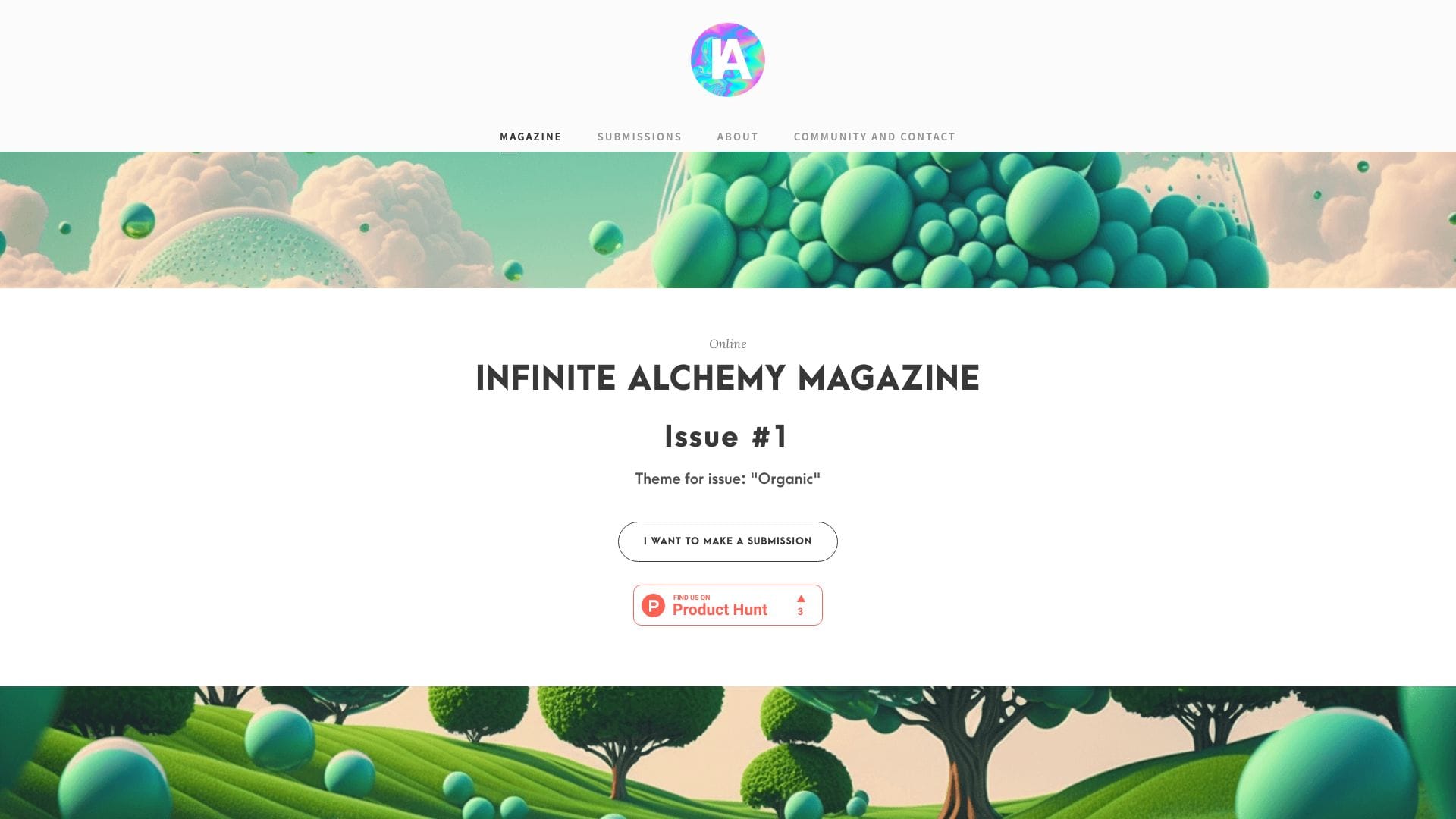Infinite Alchemy Magazine logo