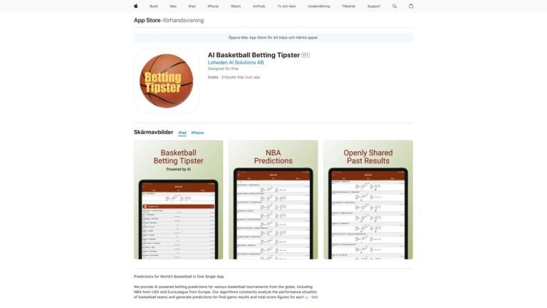 Best AI Basketball Betting Tipster AI Tool Review