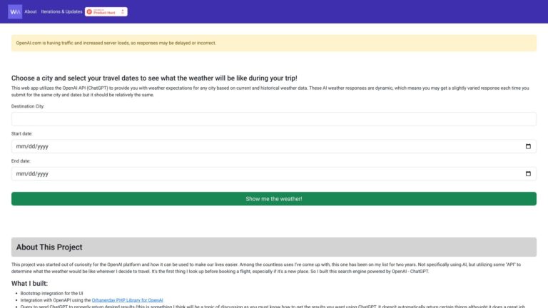 Trending Weathermegood AI Tool Review