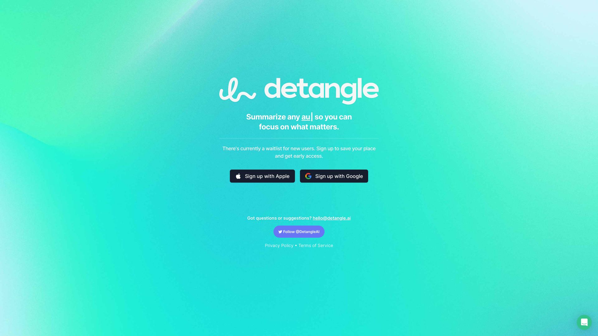Detangle AI logo