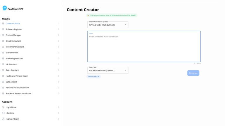 Powerful Promindgpt AI Tool Review