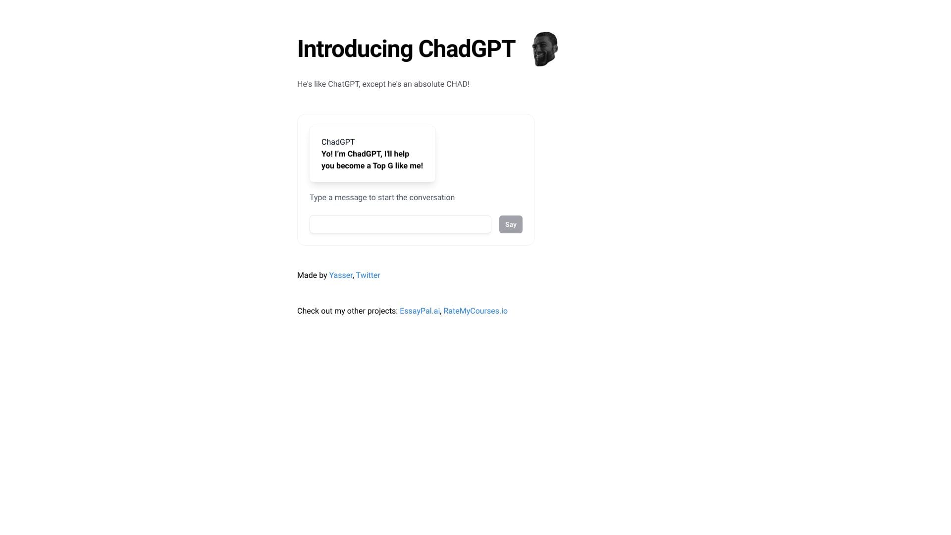 ChadGPT logo