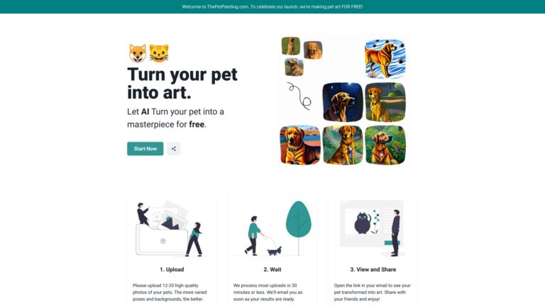Smart The Pet Painting AI Tool Review