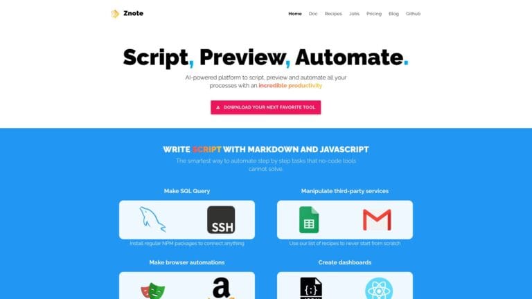 New Znote AI Tool Review