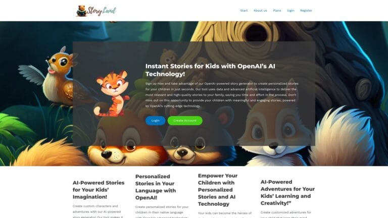 New Storylandai AI Tool Review