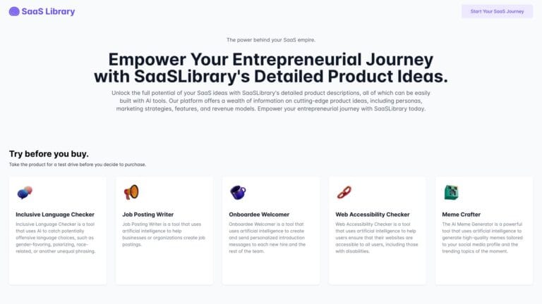 Best Saas Library AI Tool Review