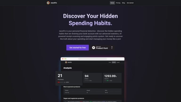 Top Neonfin AI Tool Review