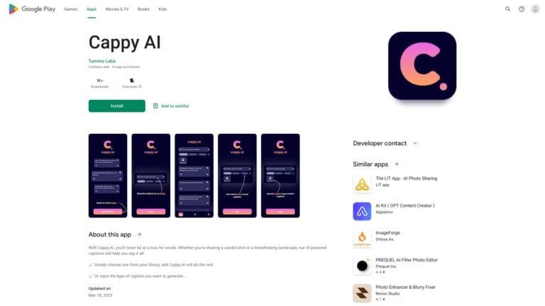 Innovative Cappy AI AI Tool Review