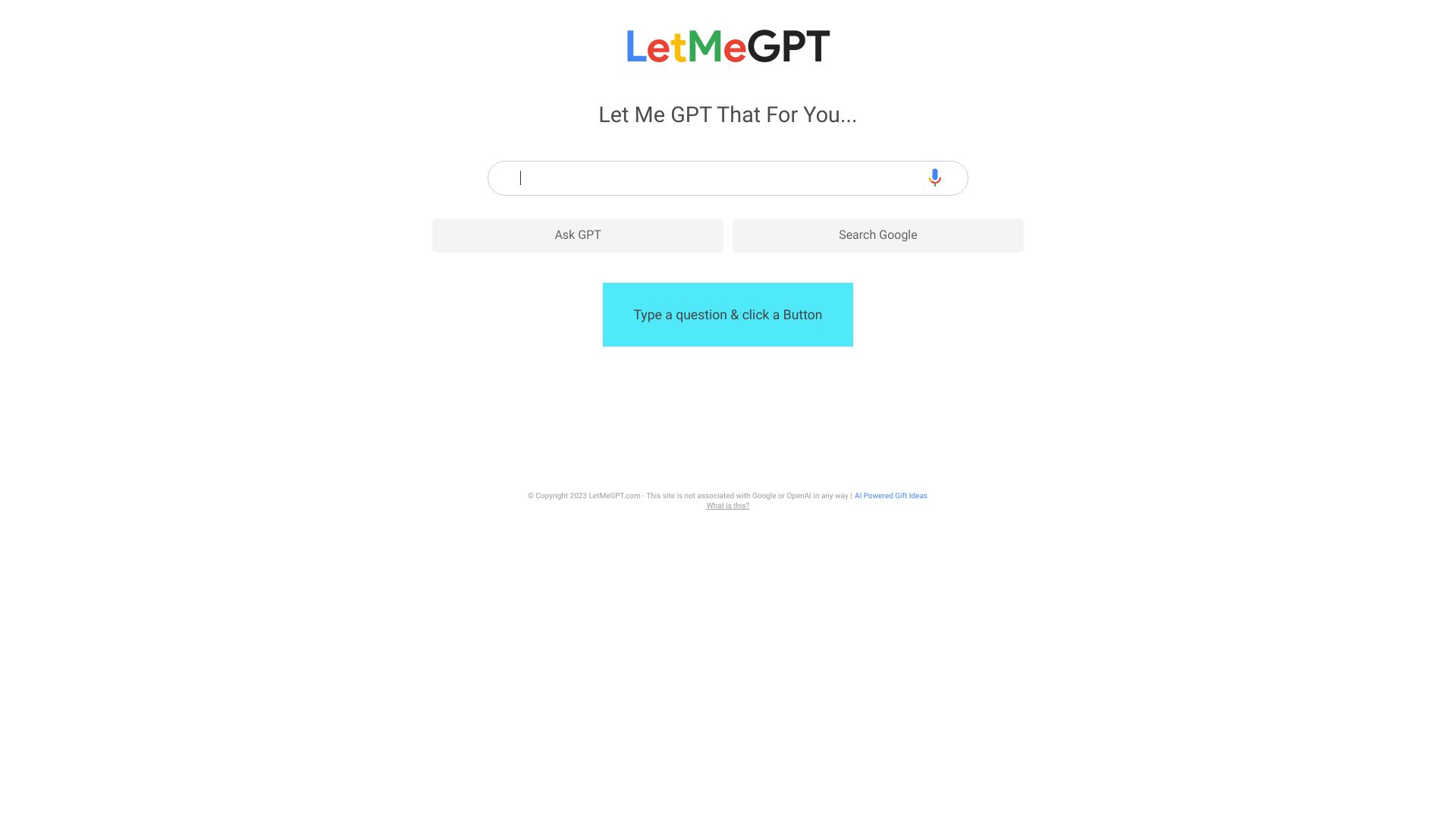 LetMeGPT