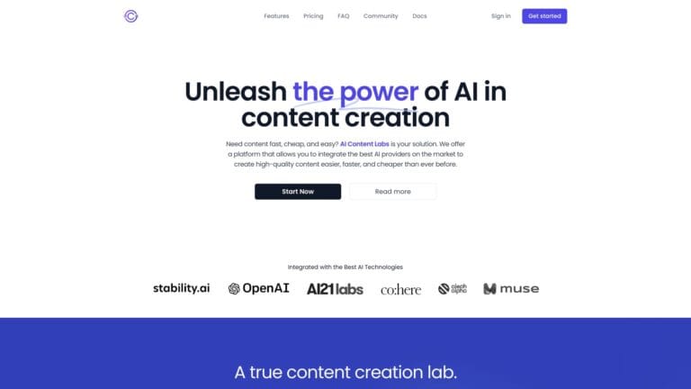 Free AI Content Labs AI Tool Review