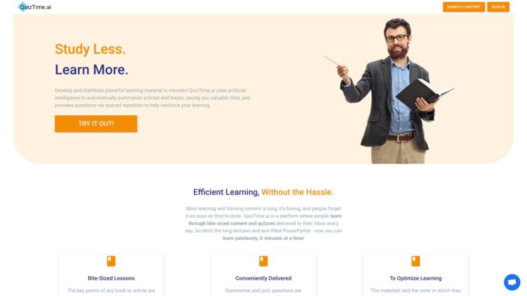 Powerful Quiztime AI Tool Review