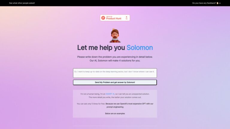 Powerful Solomon AI AI Tool Review