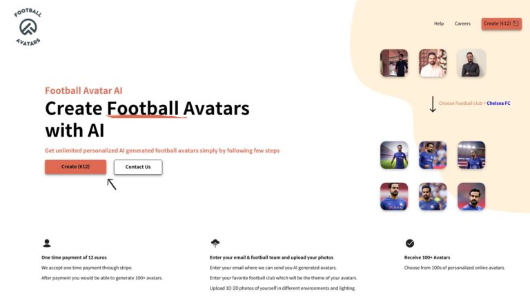New Football Avatar AI AI Tool Review