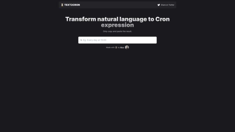 Advanced Text2cron AI Tool Review