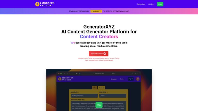 Advanced Generatorxyz AI Tool Review
