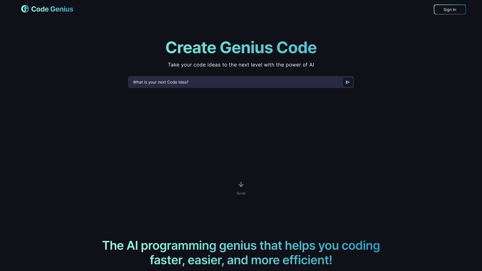 Code Genius logo