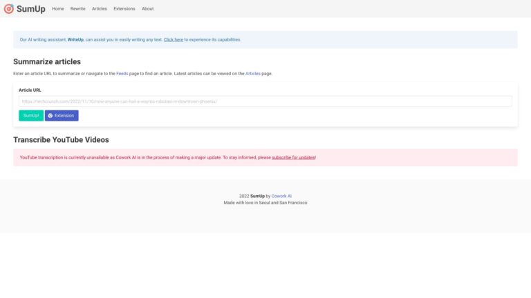 Advanced Sumup AI Tool Review