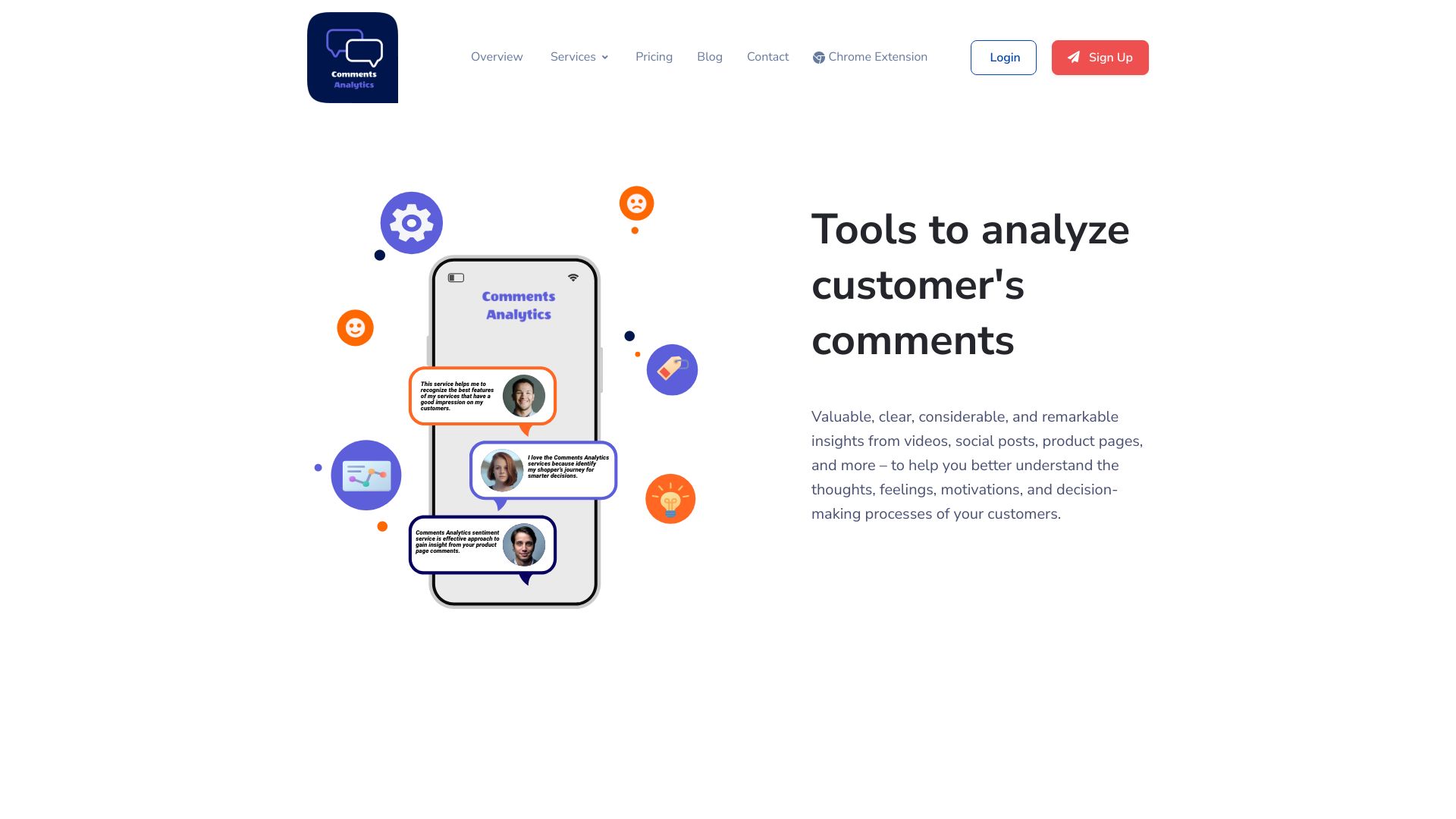 Comments Analytics logo