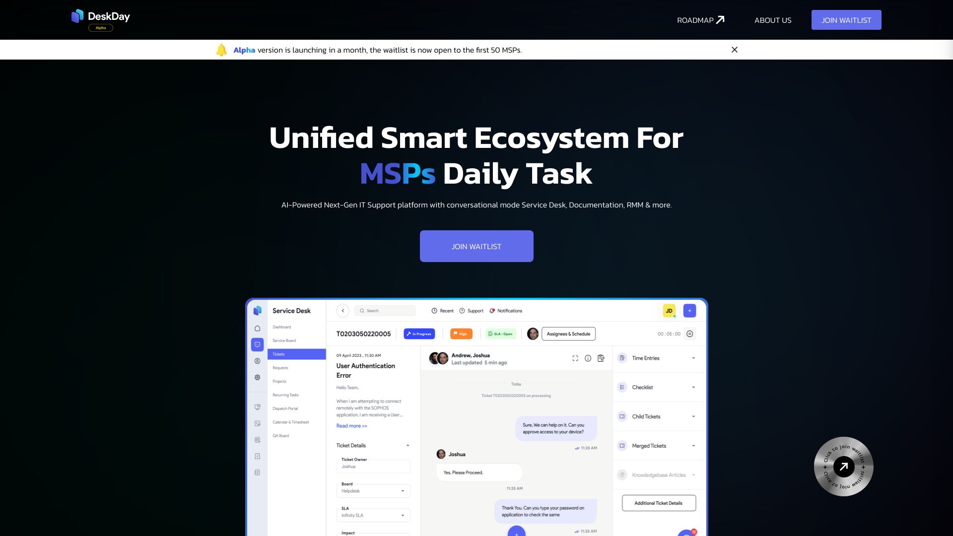 DeskDay logo