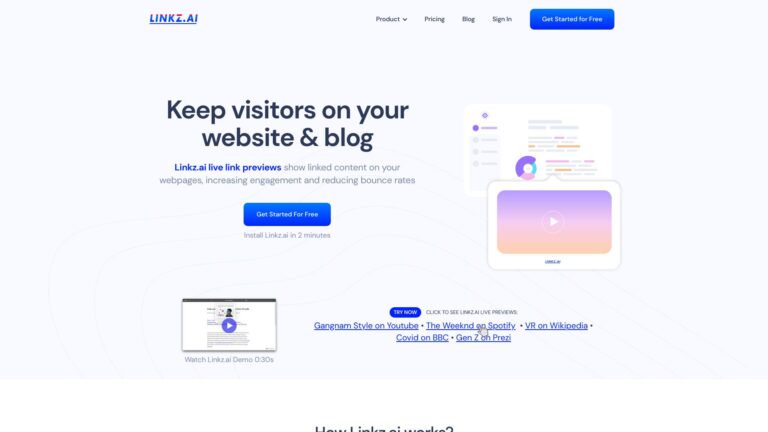 Innovative Linkz.ai AI Tool Review