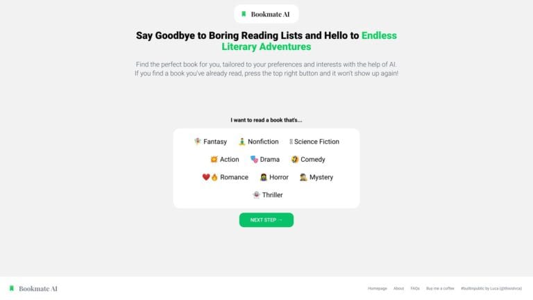 Smart Bookmate AI AI Tool Review