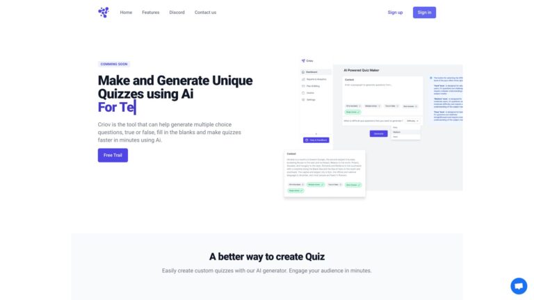 Free Criov AI Tool Review