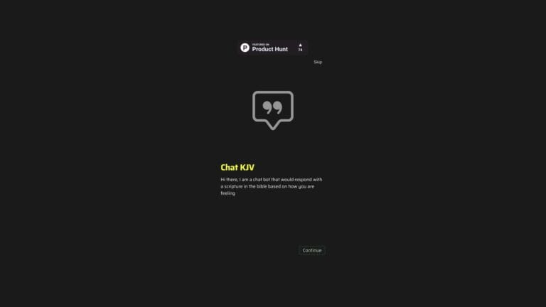 Advanced Chatkjv AI Tool Review