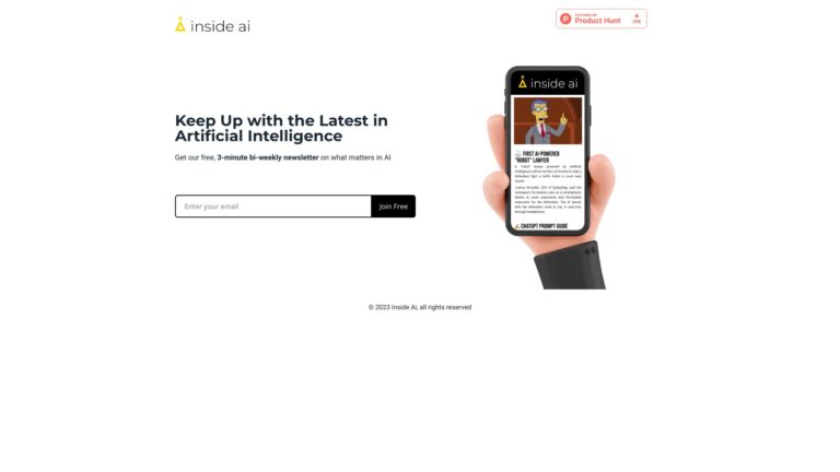 Popular Inside AI AI Tool Review