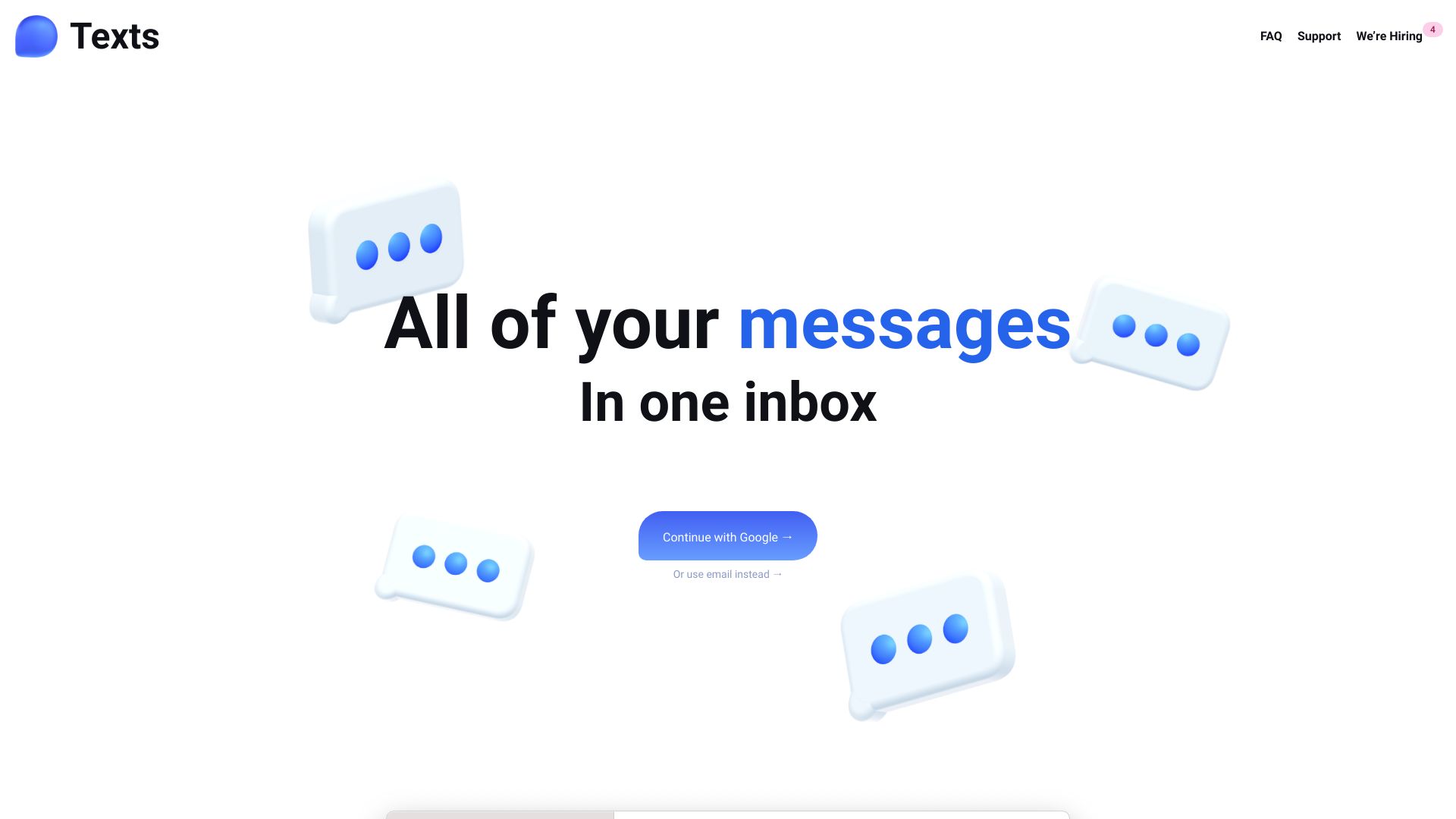 Texts logo