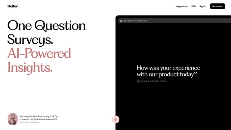 Powerful Holler AI Tool Review