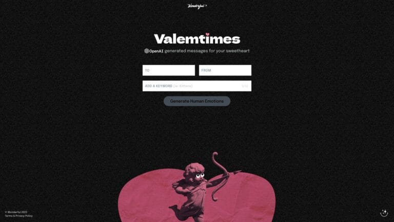 Advanced Wonderful Valemtimes AI Tool Review