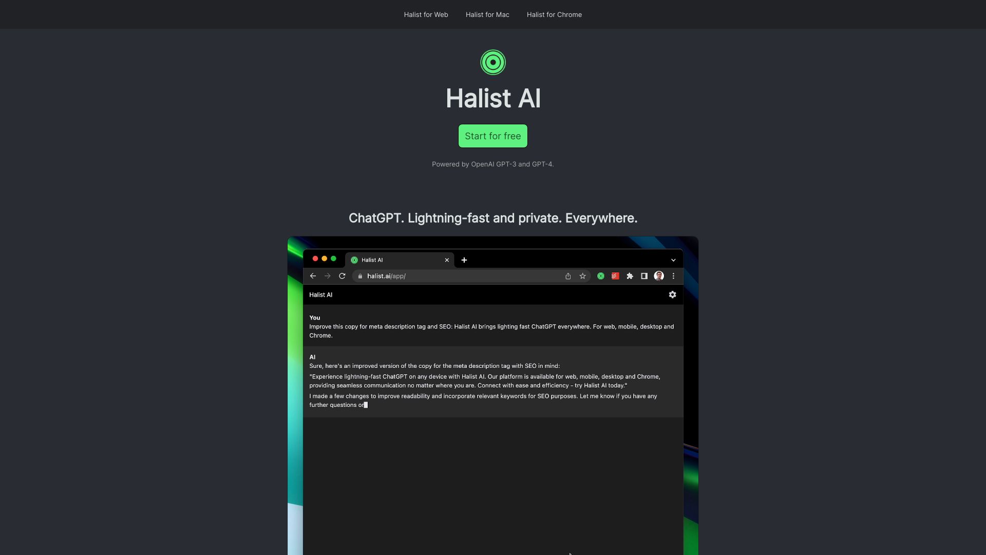 Halist AI logo