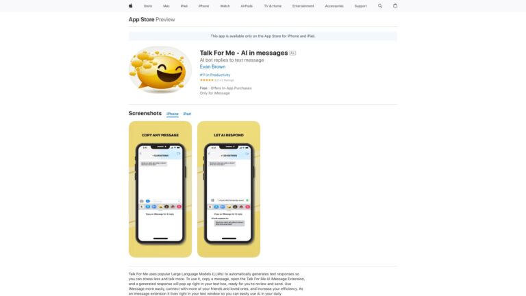 Innovative Talk For Me AI Tool Review