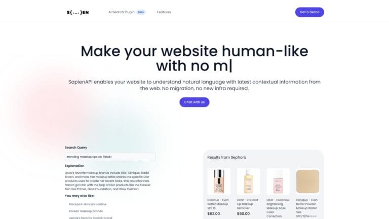 Advanced Sapienapi AI Tool Review