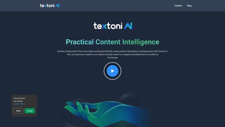 Trending Textoni AI AI Tool Review