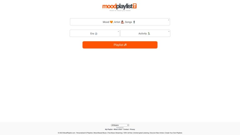 Best Moodplaylist.com AI Tool Review